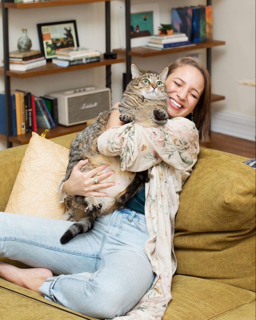 "Girls and cats": a photographer from new York against the stereotypes about crazy cat ladies