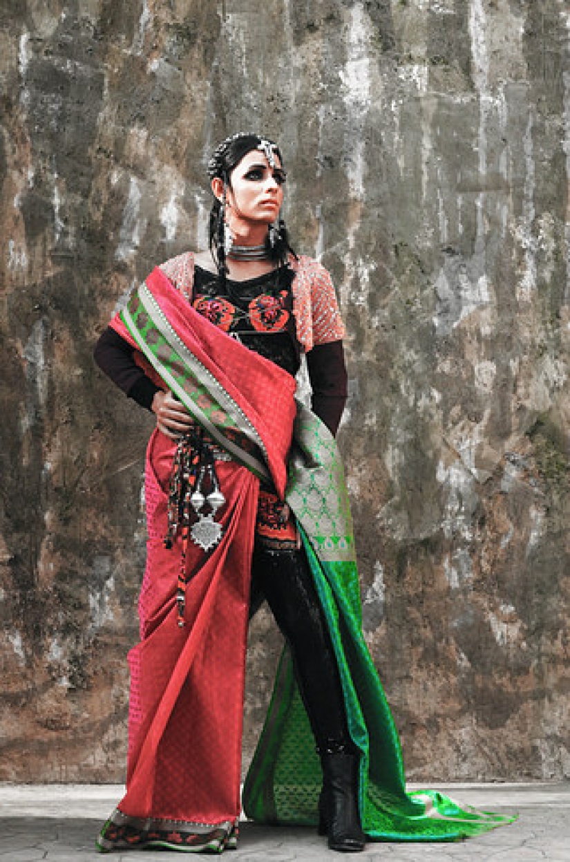 Glamorosa sesión de fotos de la primera modelo trans en Pakistán