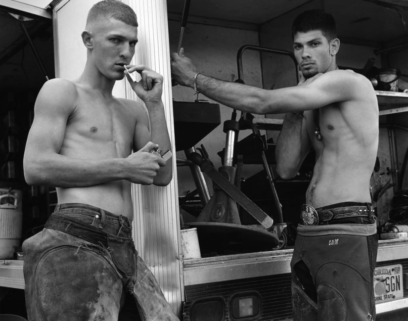 "God created Adam, but Bruce Weber gave him a body": beautiful people in the works of the famous photographer