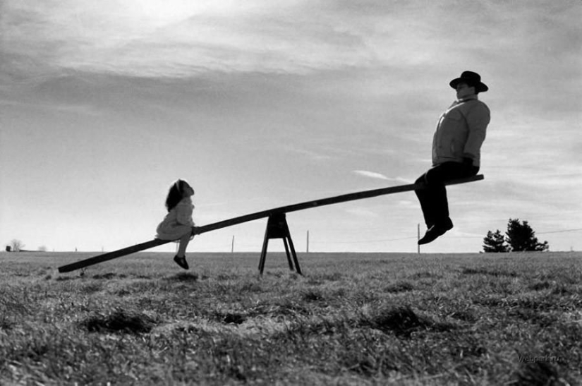 Golpes irónicos de Elliott Erwitt