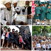 Graduation ceremonies around the world