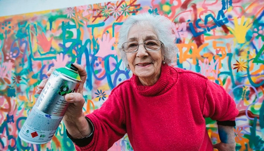Graffiti is for all ages?