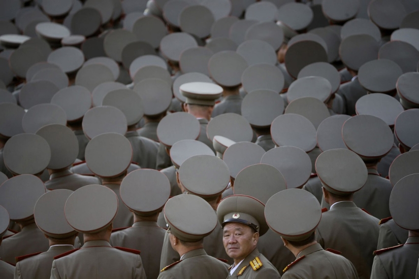 Grand Parade in North Korea