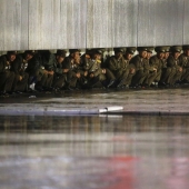 Grand Parade in North Korea