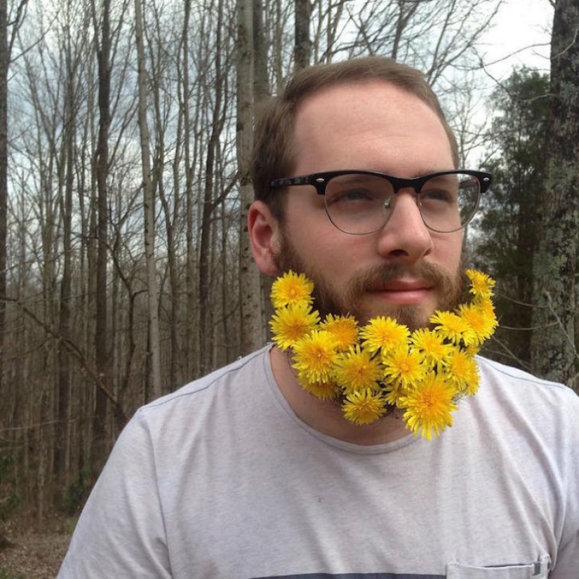 Ha llegado la primavera, ¡la barba ha florecido!