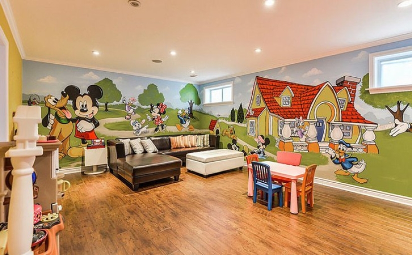 Habitaciones inspiradas en los cuentos de hadas de Disney