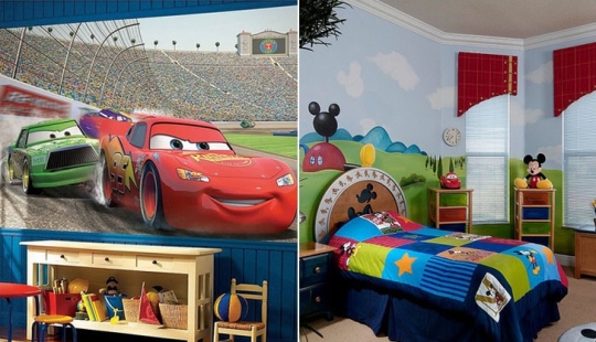 Habitaciones inspiradas en los cuentos de hadas de Disney