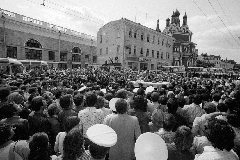 hace 37 años, tuvo lugar la despedida de Vysotsky