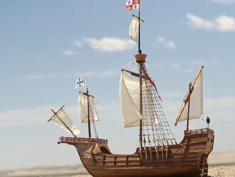 Happiness has fallen in: a 500-year-old ship with $ 13 million worth of gold was found in the desert