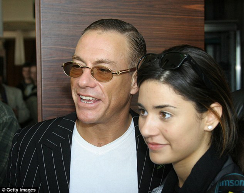 Hard target: Van Damme&#39;s daughter follows in her father&#39;s footsteps