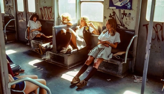 "Hell on wheels": stunning photos of the New York subway of the 80s