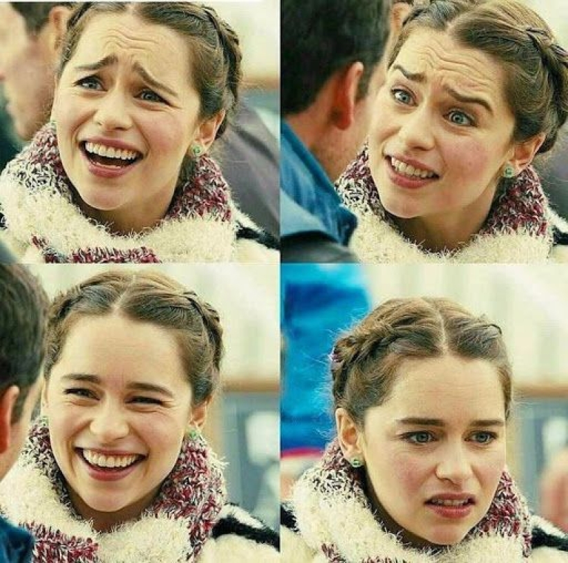 'Her eyebrows live their own lives': fans laugh at Emilia Clarke's expressive facial expressions in new interview