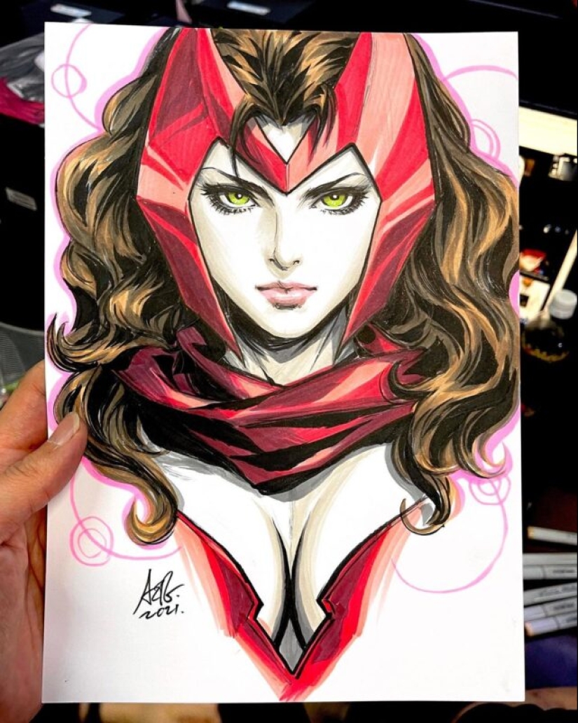 Heroic Beauties from the comic book master Stanley Lau