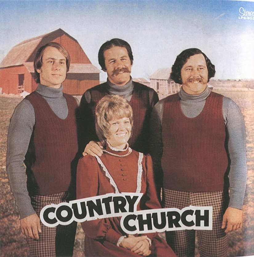 Hilarious covers of Western retro records