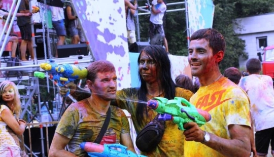 Holi en Kiev