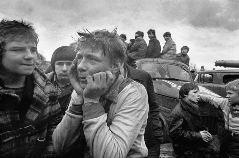 Honesta foto soviética de Romualdas Pozherskis
