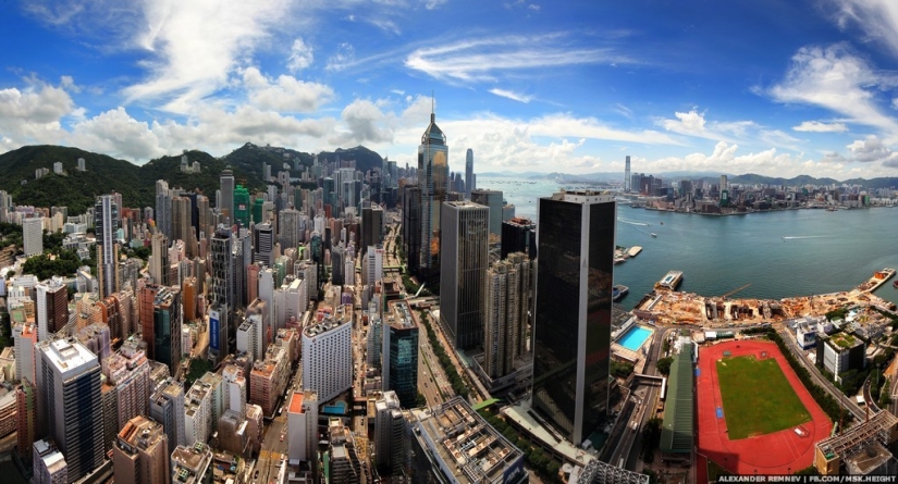Hong Kong de gran altura