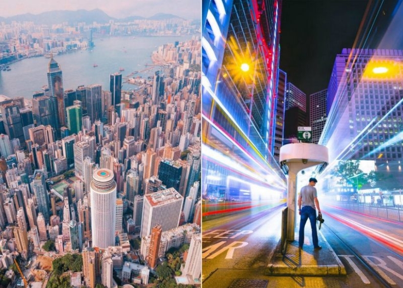 Hong Kong vertiginoso en las fotografías de Victor Cheng