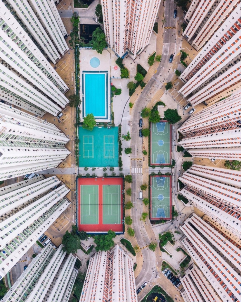 Hong Kong vertiginoso en las fotografías de Victor Cheng