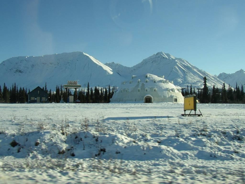 Hotel iglú abandonado en Alaska