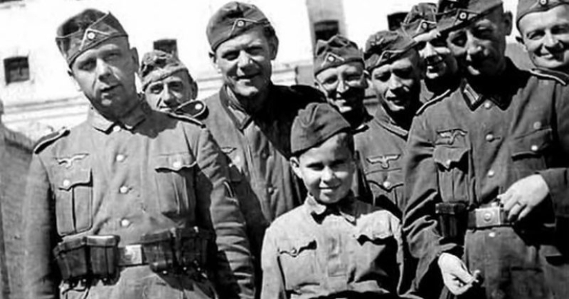How a Jewish boy Ilya Halperin became the son of an SS regiment and "the youngest Nazi of the Reich"