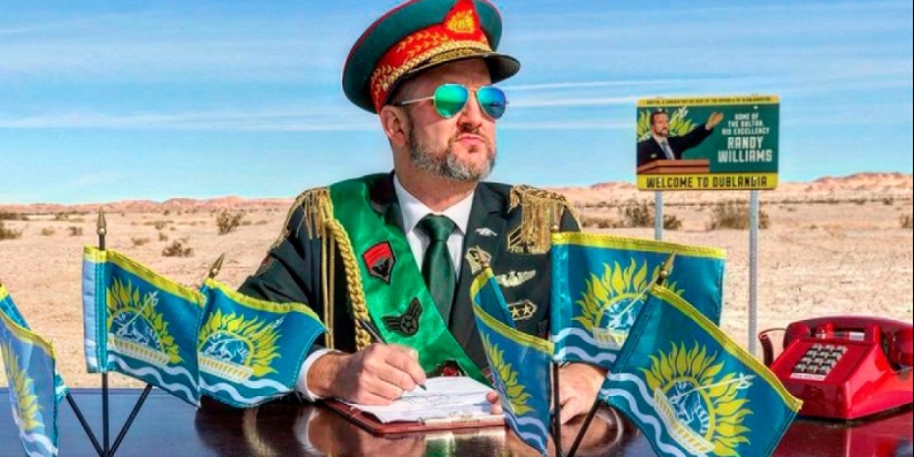 How a US DJ founded a state and declared himself a dictator