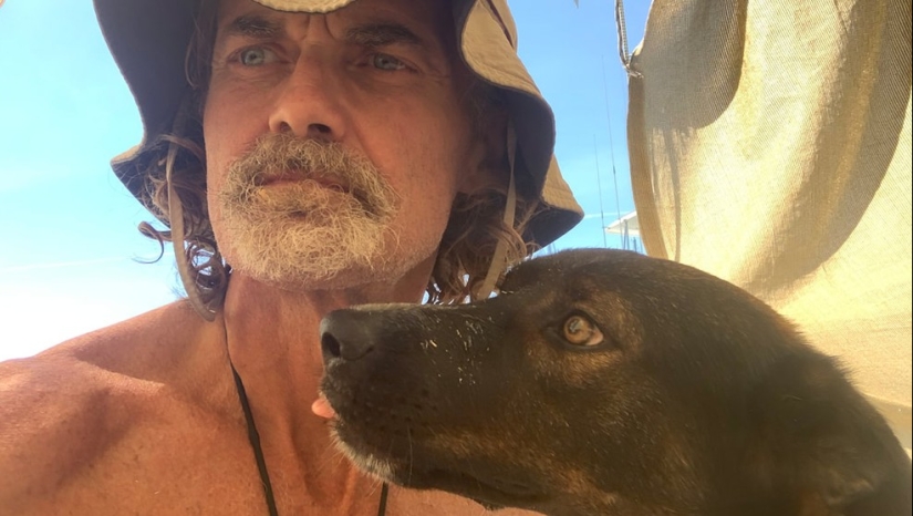 How an Australian and his dog survived two months in the open ocean