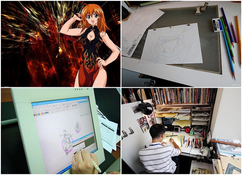 How anime is made