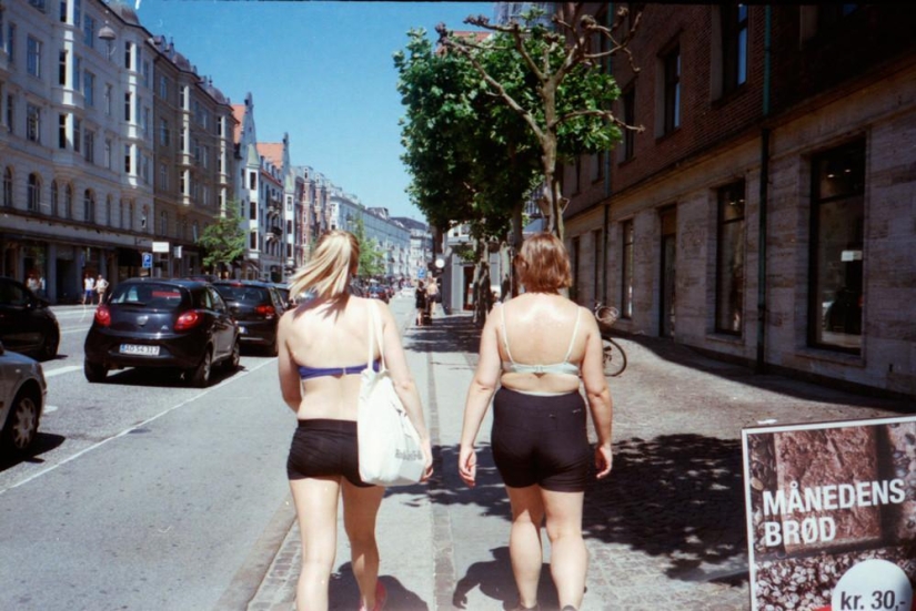 How Danes undress to celebrate the last days of summer
