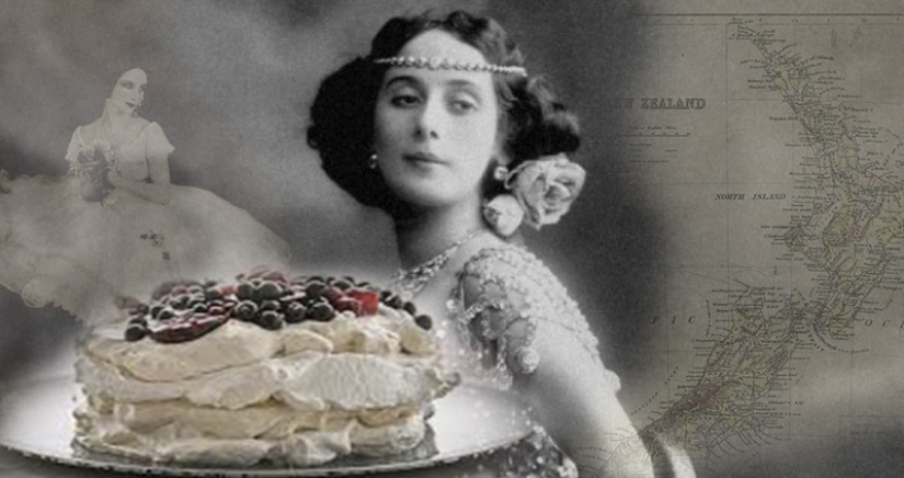 How did the Pavlova cake appear and how is it connected with the great Russian ballerina