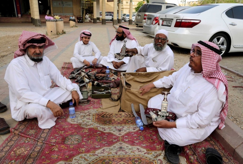 How is the flea market in Saudi Arabia