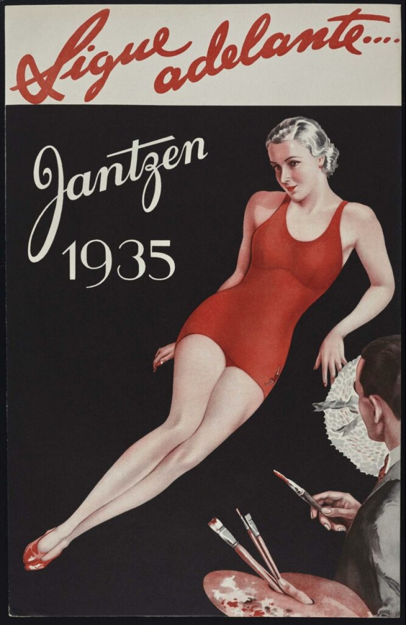 How Jantzen swimwear appeared, which made a revolution in beach fashion