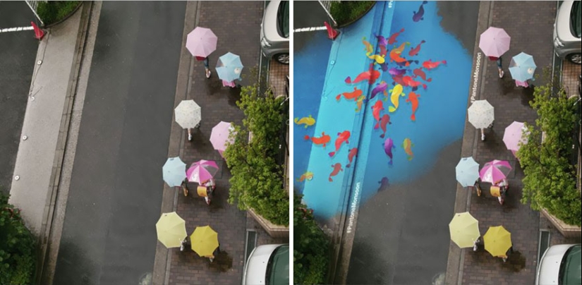 How Koreans defeated the gloom and greyness in the rainy season