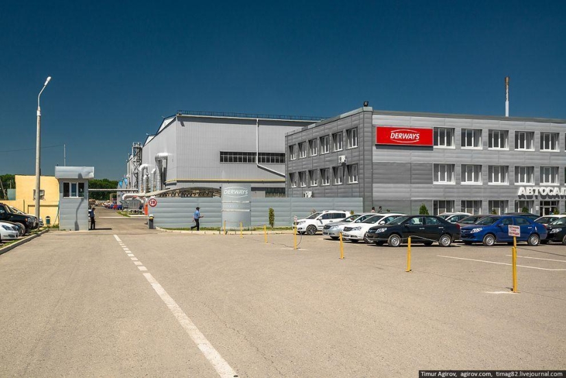 How Lifan cars are assembled at the Derways factory