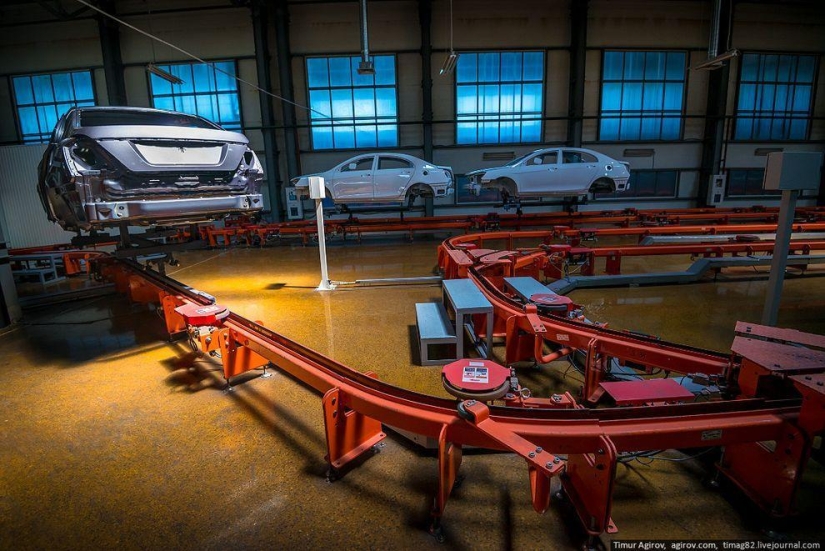 How Lifan cars are assembled at the Derways factory