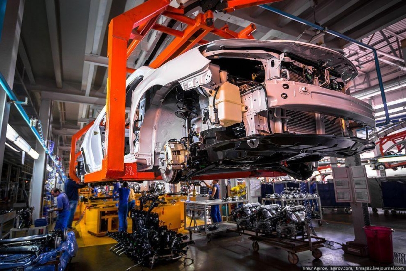 How Lifan cars are assembled at the Derways factory