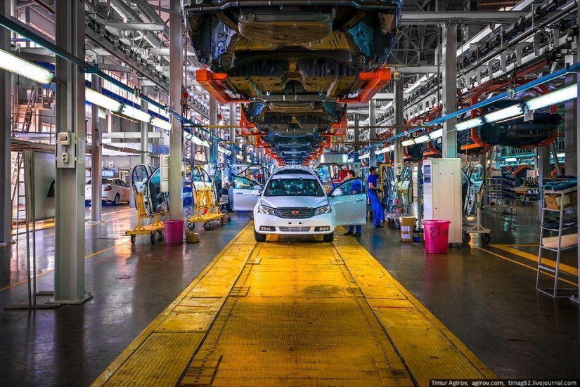 How Lifan cars are assembled at the Derways factory