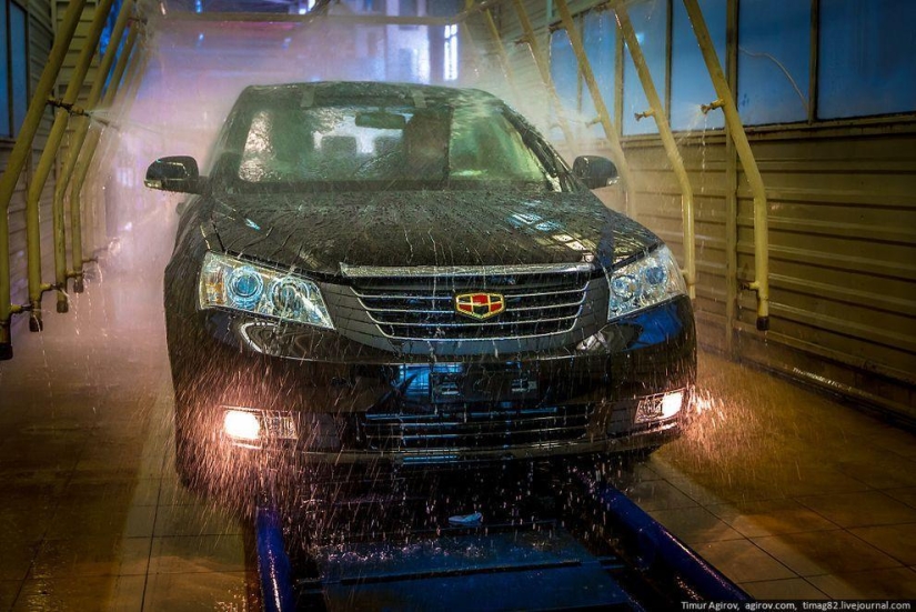 How Lifan cars are assembled at the Derways factory