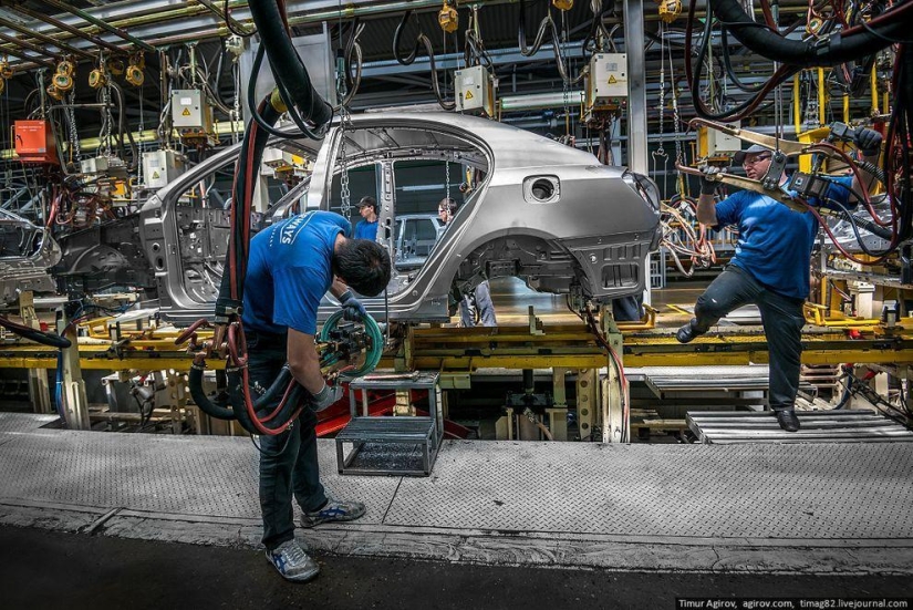 How Lifan cars are assembled at the Derways factory