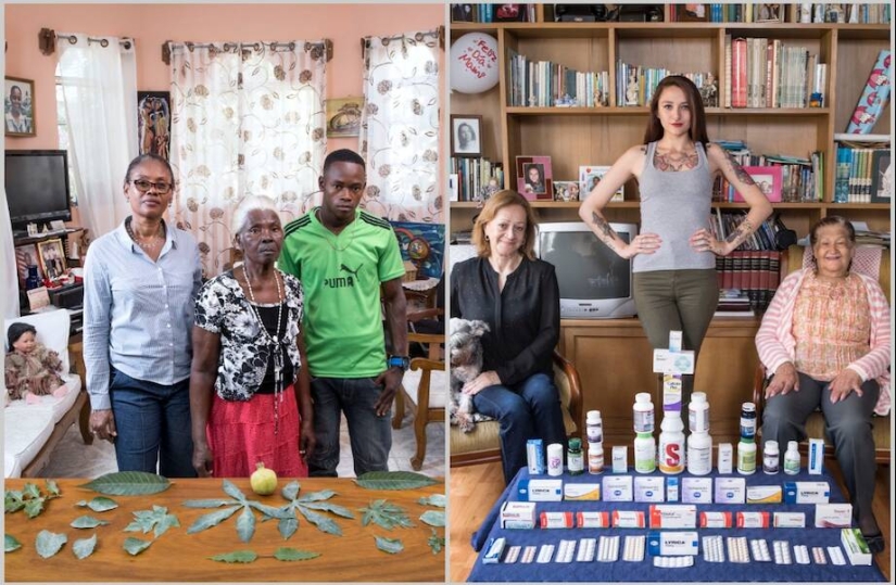 How people in different countries are treated: a travel photographer showed home first aid kits