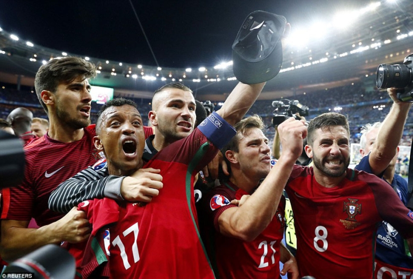 How Portugal celebrated the victory of the national team at Euro 2016