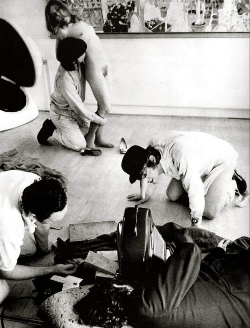 How Stanley Kubrick's "a Clockwork orange" was filmed