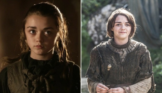 How the characters of "Game of Thrones" have changed in 5 years