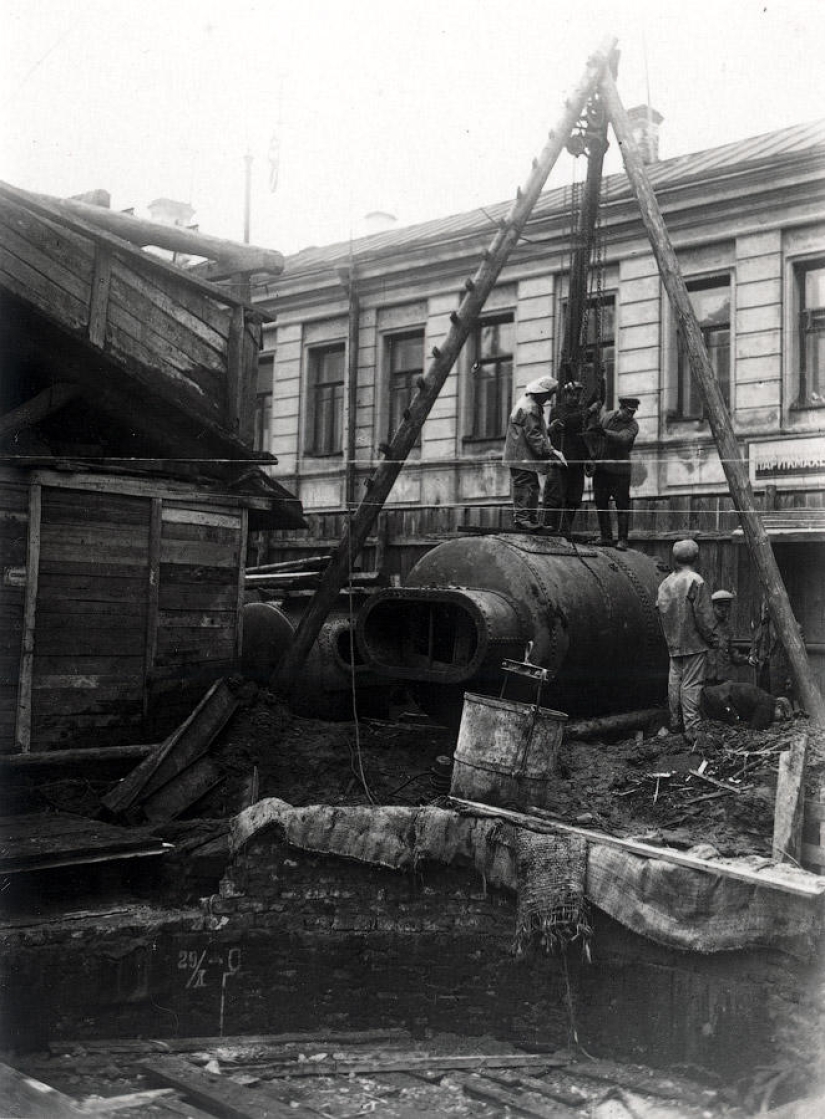How the first stage of the Moscow Metro was built