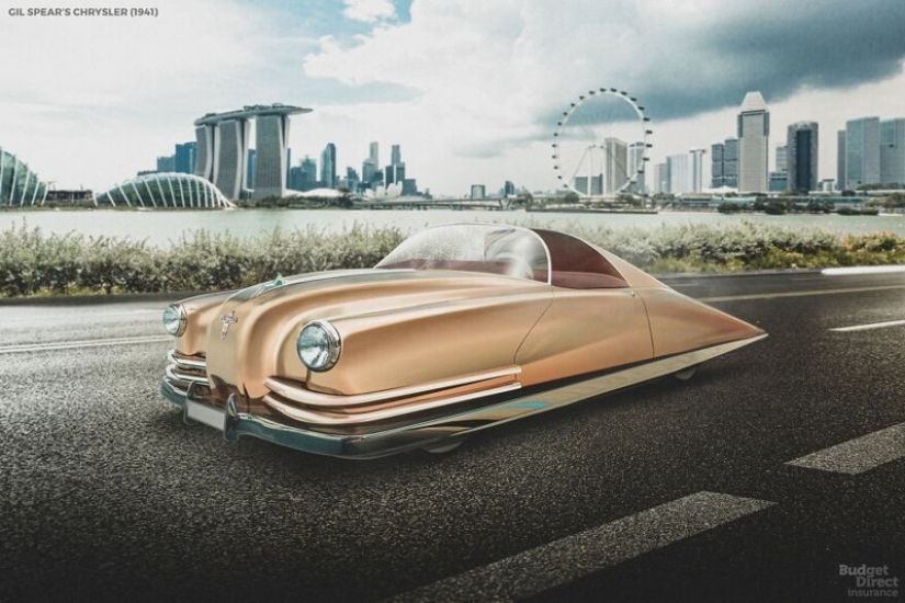 How the futurists of the 20th century imagined the cars of the future
