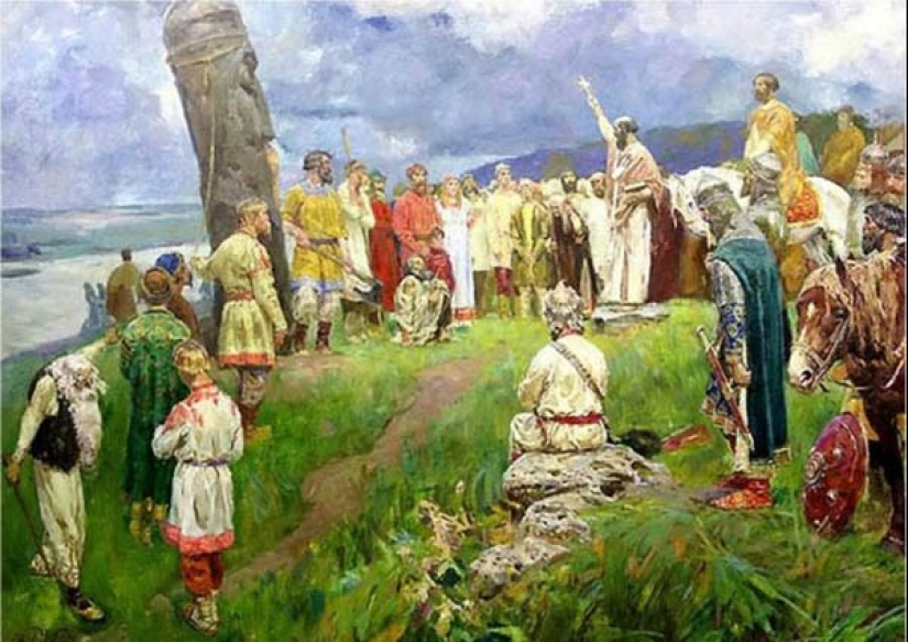How the god Perun, alien to them, was imposed on the Eastern Slavs