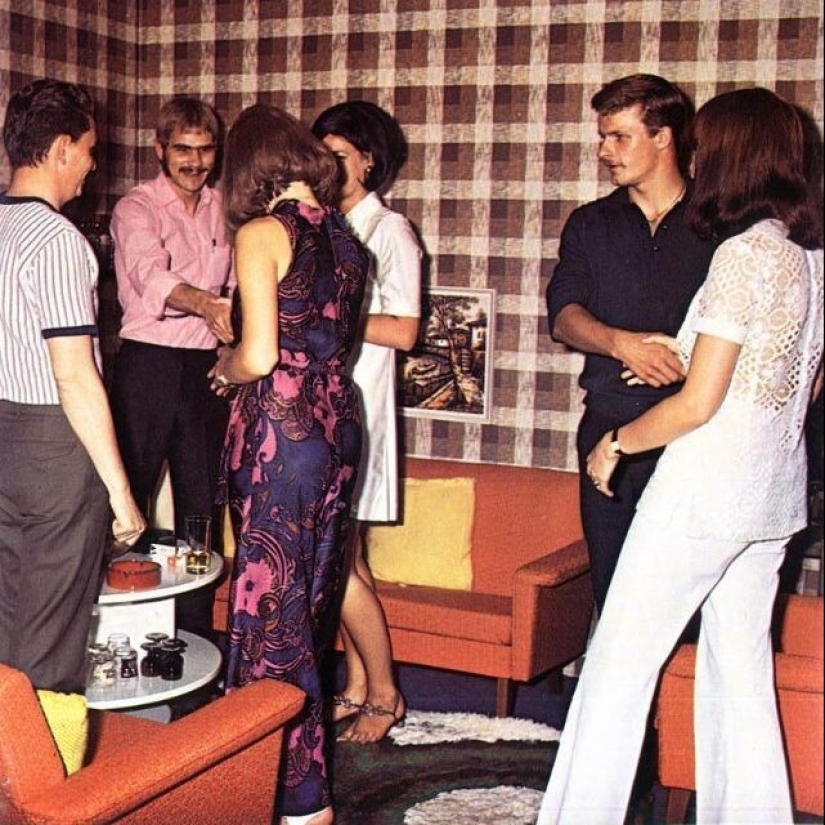 How they lit up at parties in the 1970s