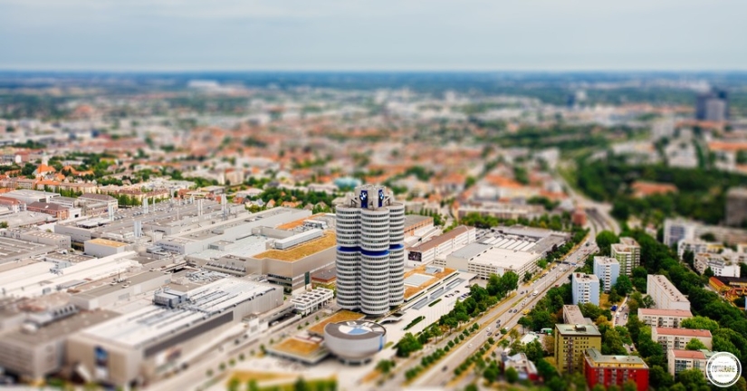 How to look like famous city in tilt-shift photographs
