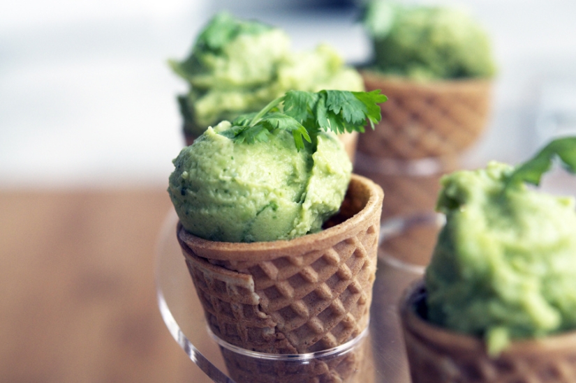 How to make an avocado sherbet in 5 minutes