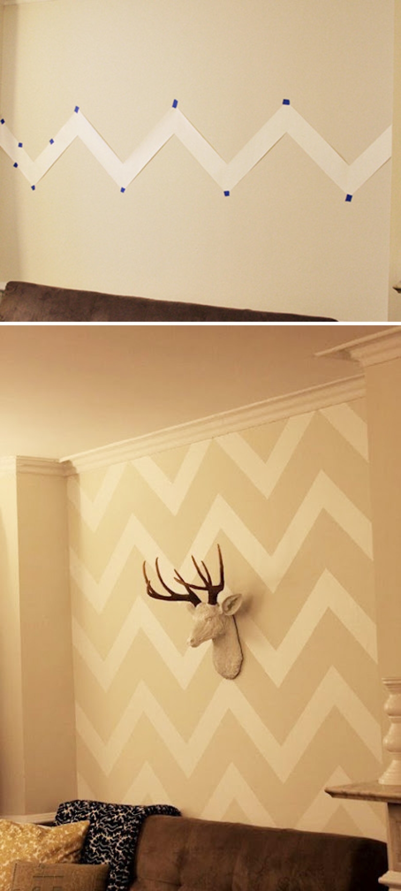 How to update things with self-adhesive tape